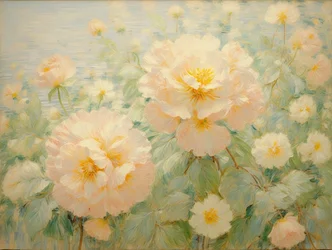 Florals 64, ca 2022 (olja på duk)