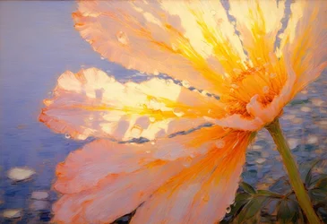 Florals 67, ca 2022 (olja på duk)