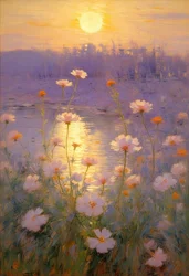 Florals 89, ca 2023 (olja på duk)