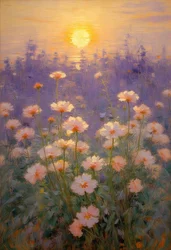Florals 92, ca 2023 (olja på duk)
