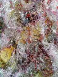 Färgglada vattenbubblor