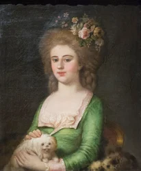 Porträtt av Teresa Campori
