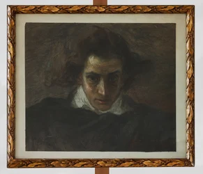 Porträtt av en musiker (pastell)