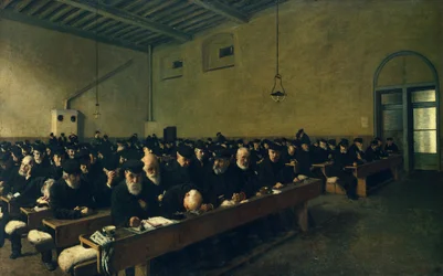 Last Days, av Angelo Morbelli (1853-1919), olja på duk