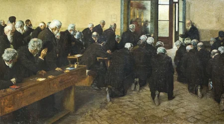 Viaticum, 1884 (olja på duk)