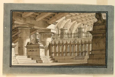 Scenografi, egyptiska fängelset