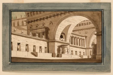 Scendesign, Exteriör av Palace, Sepulchral Hall