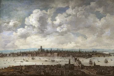 Utsikt över London från Southwark