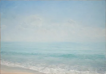 Raising hope, 2018 (olja och bladguld på panel)