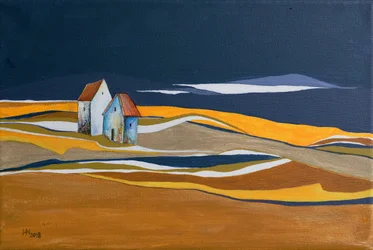 Två hus i Rolling Hills