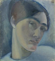 Självporträtt, 1915