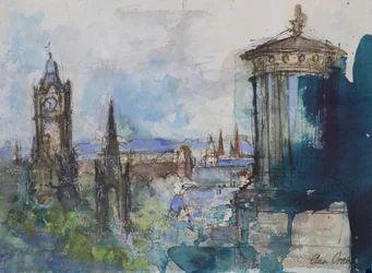 Från Calton Hill, Edinburgh