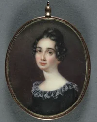 Porträtt av en kvinna, 1820.