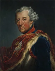 Franska: portrait de Frédéric II de Prusse