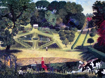 Hög sommar Painswick