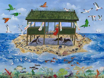 Sjunde himlen, 2013 (akryl)