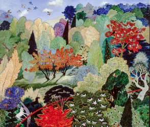 Det häckande trädet, 2007 (akryl)