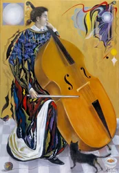 Hebreiska meditationer, 2005 (olja på belgiskt linne)