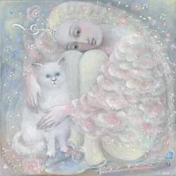 Tenderness, 2016 (olja på belgiskt linne)