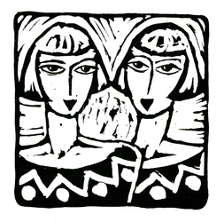 Horoskop (Tvillingarna), 2017 (linnetryck)