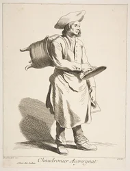 Kopparsmed från Auvergne, 1737.