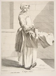Fiskförsäljare, 1738.
