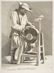 Knivslipare, 1742.