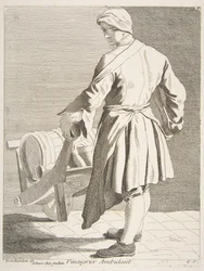 Vandrande vinägerförsäljare, 1738.