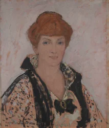 Porträtt av Katherine S. Dreier (1877