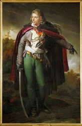 Porträtt av Jacques Cathelineau, general Vendeen (målning på duk)