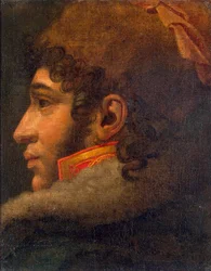 Porträtt av Joachim Murat