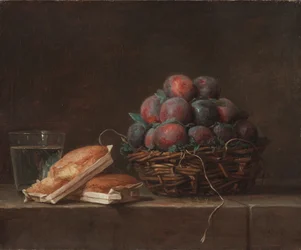 Korg med plommon, 1769.