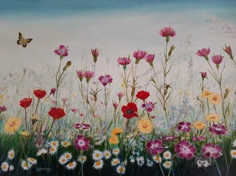 Vännerna i Blooming Meadow