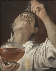 Pojke som dricker