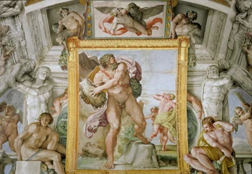 Polyphemus och Acis (Fresco