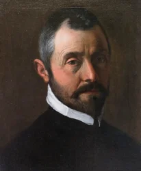 Porträtt av en man, Annibale Carracci