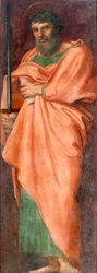 Saint Paul - Målning av Annibale Carracci (Annibal Carrache