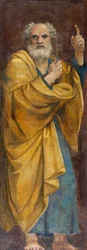 Sankt Peter - Målning av Annibale Carracci (Annibal Carrache
