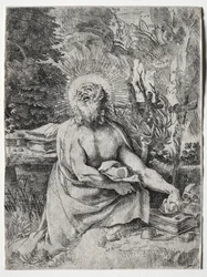 St. Hieronymus, ca. 1591.