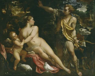 Venus, Adonis och Amor