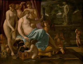 Venus prydd av nåderna