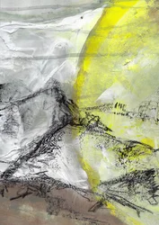 Abstrakt bergsljus