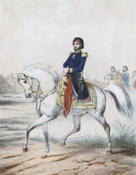 Abdulmecid Ier - Sultan Abduelmecid I (1823-1861) - Anonym - 1853 - Färglitografi - 37x27,4 - Privat samling