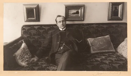 Alexandre Ziloti - Pianist och dirigent Alexander Siloti (1863-1945) - Anonym. Fotografera