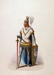 Karaktär från operan Lohengrin av Wagner