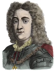 Karl VI, helig romersk kejsare (1685-1740) - Karl av Habsburg (Karl von Habsburg) (Karl VI av det heliga riket) 1685-1740 - Gravyr