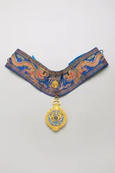 Kina - Dobbeltdragens orden: 3. klasses badge, 2. klasse (1882-1902) Sverige