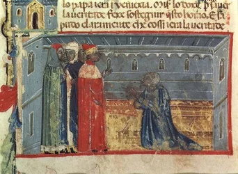 Codice Correr I 383 Miniatyr med en doge