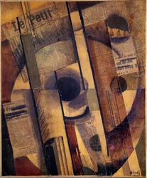Komposition vid Petity Journal Realize av Alfred Alfred (1884-1966) 1946 Privat samling