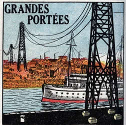 Elrör: kedjeupphängningsisolatorer för högdistansrör. Anonym illustration från 1925. Privat samling.